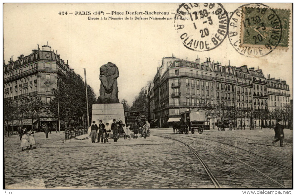 75 - PARIS - 14 ème - denfert-rochereau -