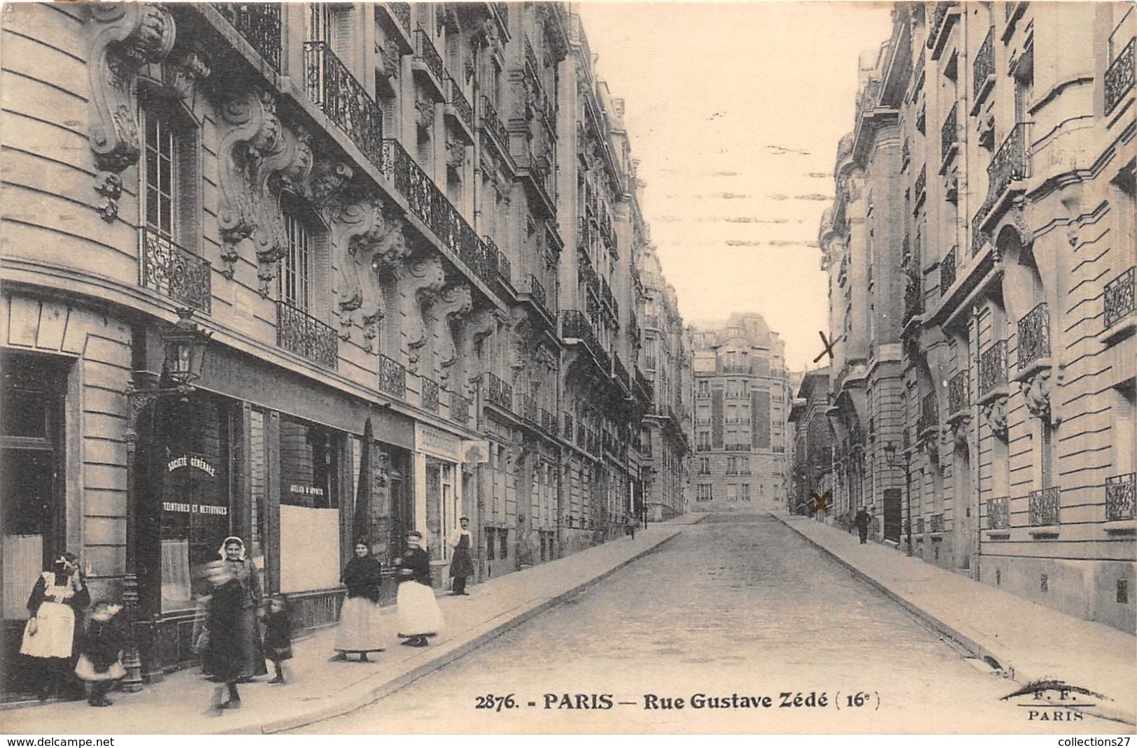 75-PARIS 16e - RUE GUSTAVE ZEDE
