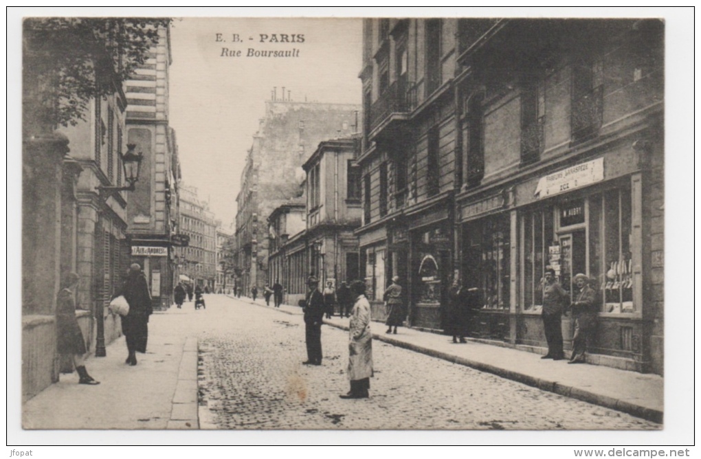 75 PARIS - 17ème, rue Boursault