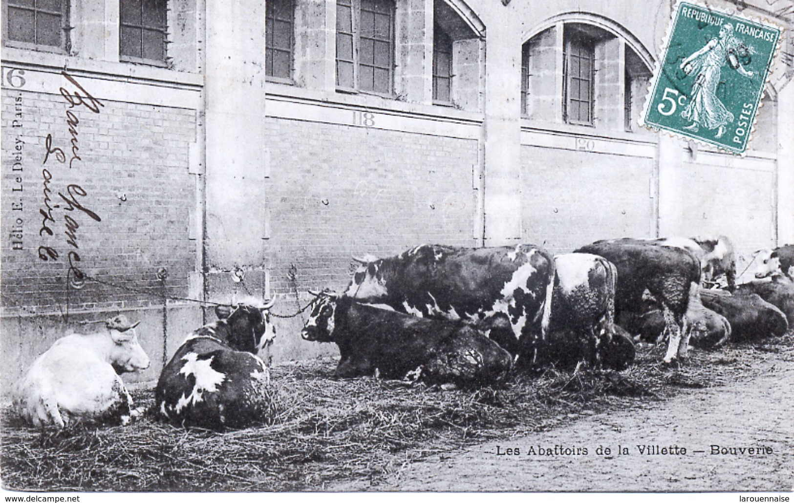 75 - Paris 19 : Les Abattoirs de la Villette - Bouverie .