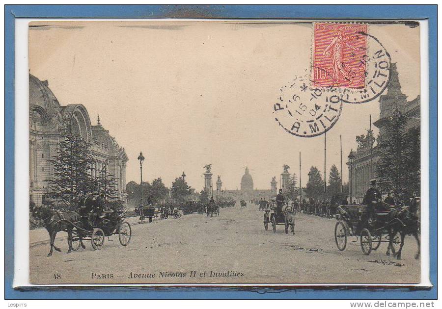 75 - PARIS - Arr. 07 --  Avenue Nicolas II et...