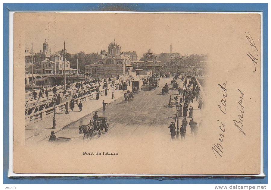 75 - PARIS - Arr. 07 --  Place de l'Alma