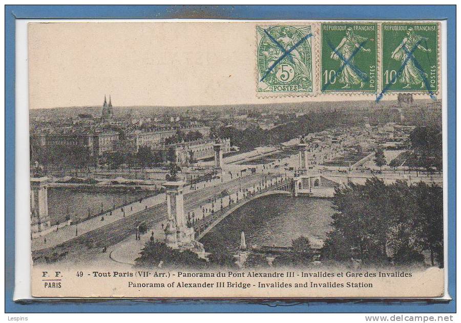 75 - PARIS - Arr. 07 - Tout Paris - N° 49 - Panorama.....
