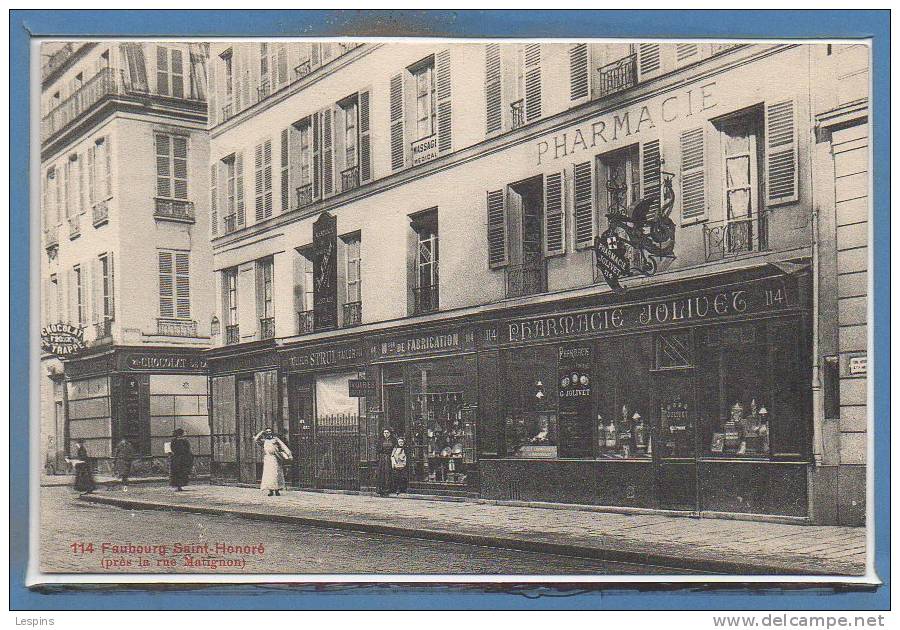 75 - PARIS - Arr. 08 -- Faubourg St Honoré  Farmacie