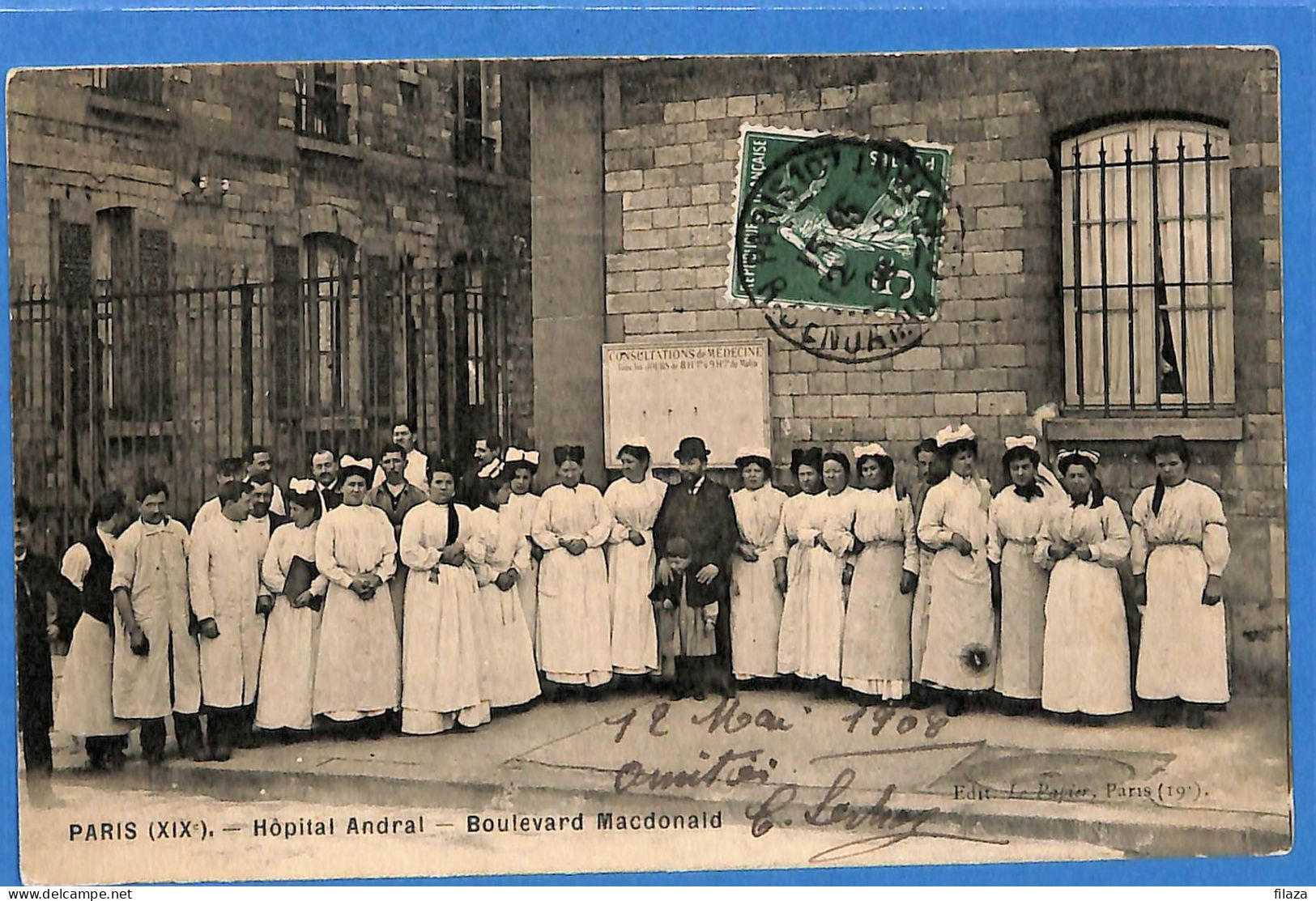 75 - Paris - Hopital Andral - Boulevard Macdonald (N13530)