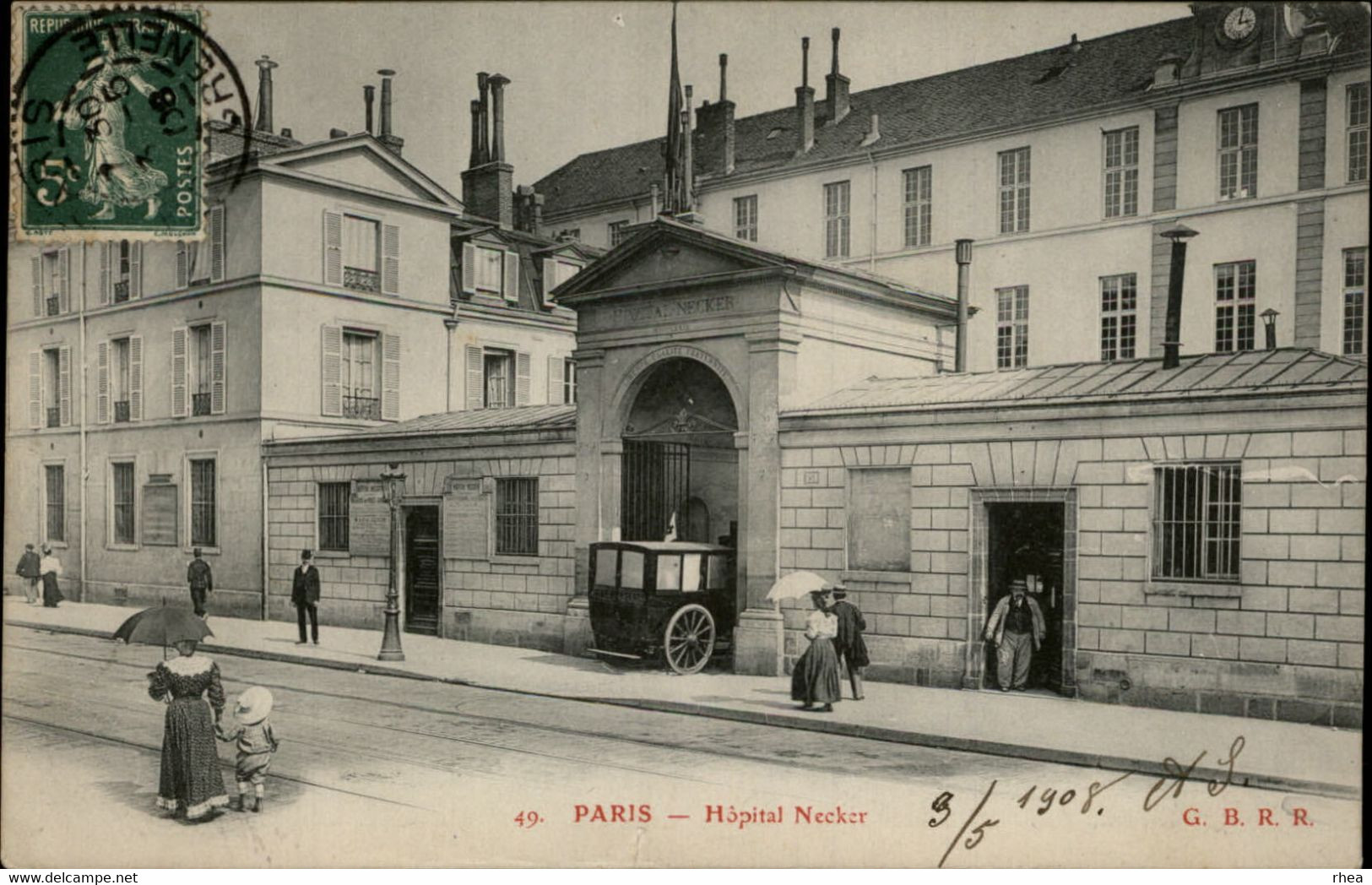 75 - PARIS - Hôpital Necker - ambulance