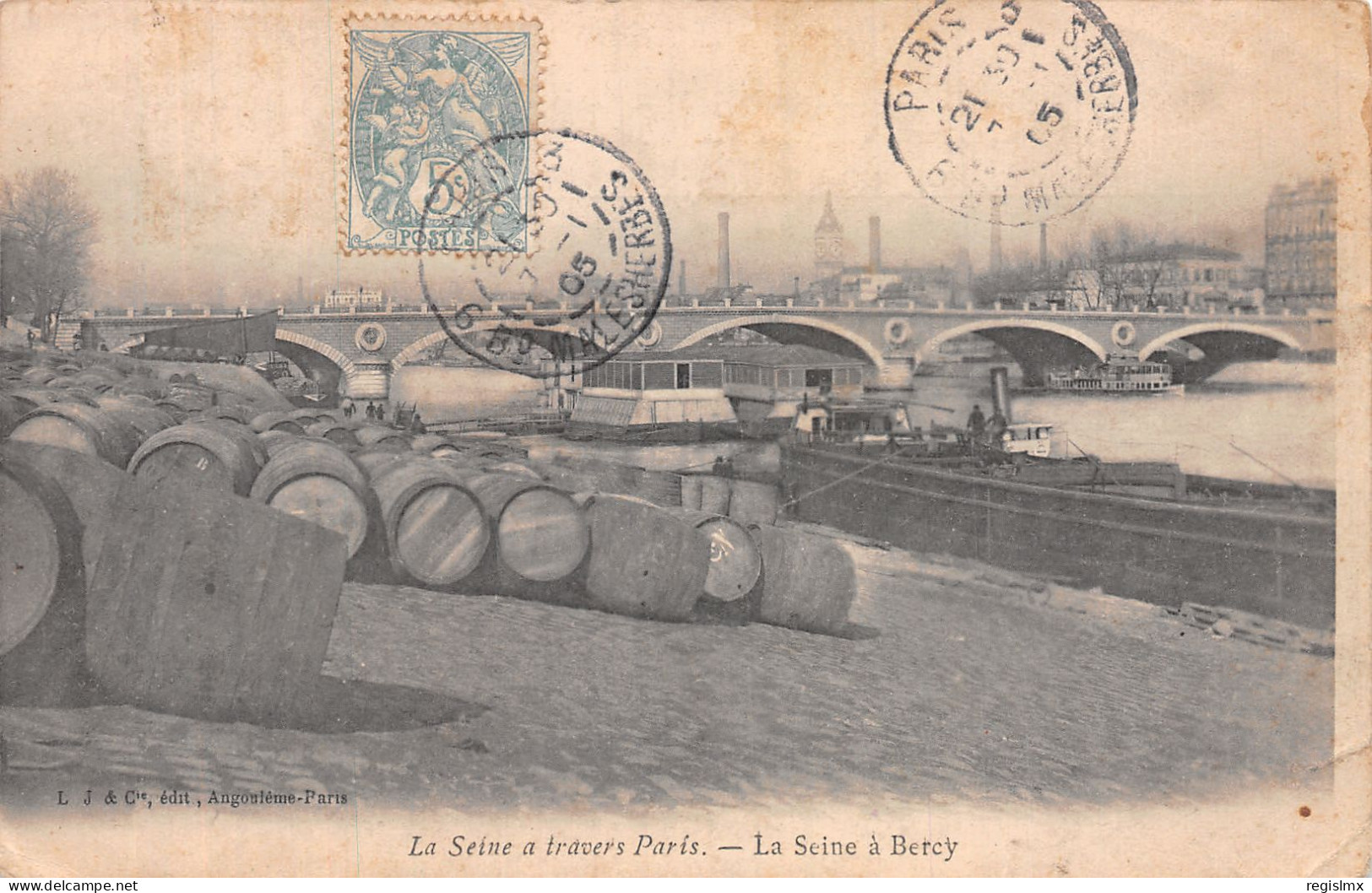 75-PARIS LA SEINE -N°T1070-G/0365