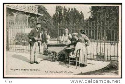 75 Paris Les métiers La Marchande parisiens, metier petits metiers parisiens marchande D75D K75056K C75056C RH010101