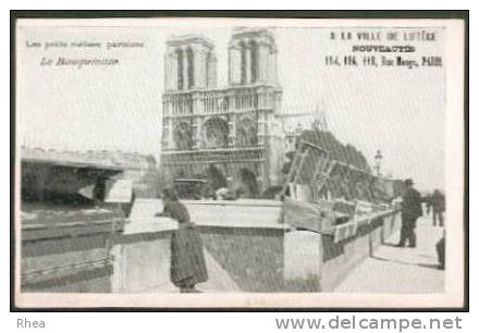 75 Paris Les métiers Le Bouquiniste parisiens, metier bouquiniste, eglise petits metie D75D K75056K C75056C RH010106
