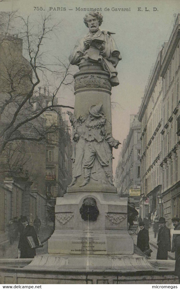 75 - PARIS - Monument de Gavarni