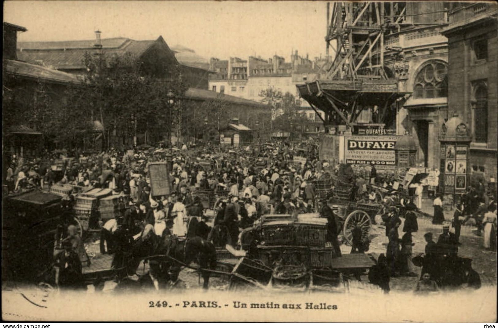 75 - PARIS - Petits Métiers - les halles -