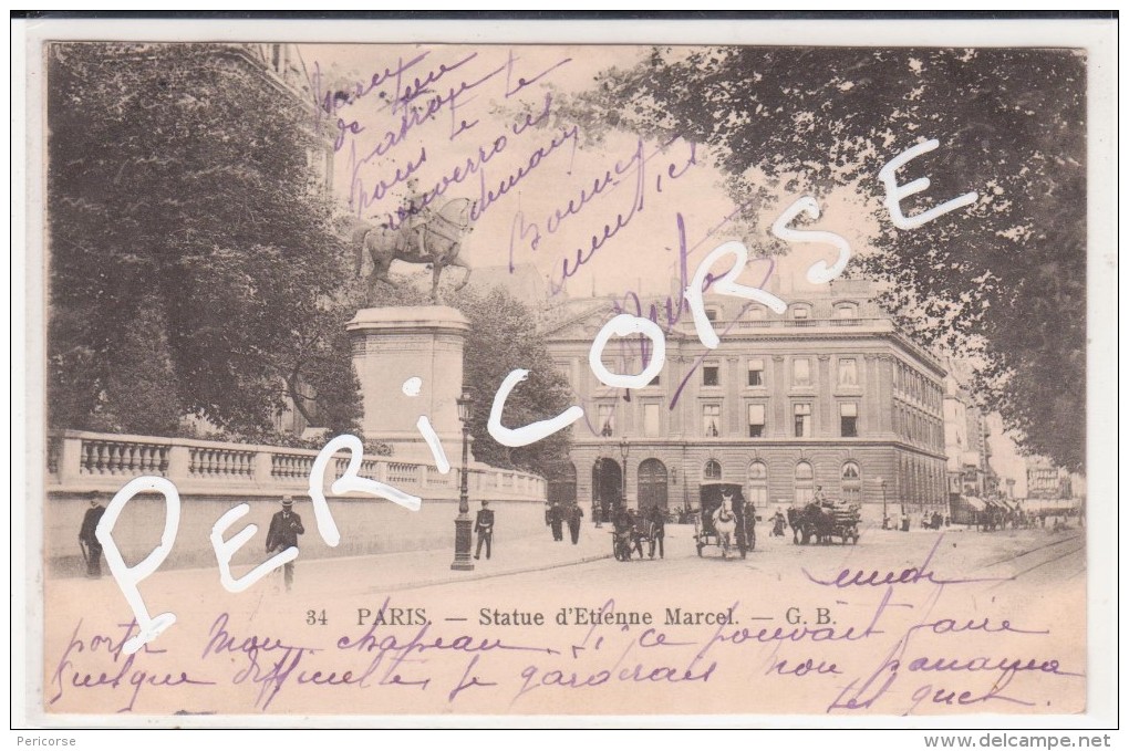 75 paris   statue d'etienne marcel
