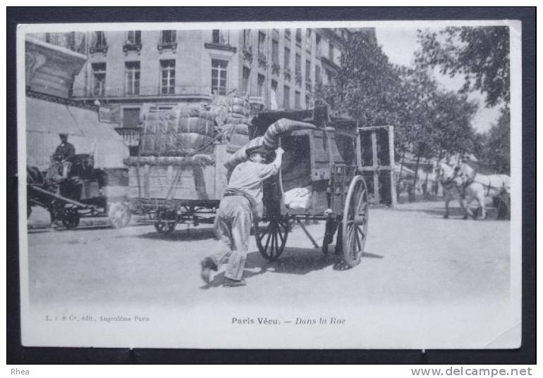 75 Paris Vécu - Dans la rue - déménagement