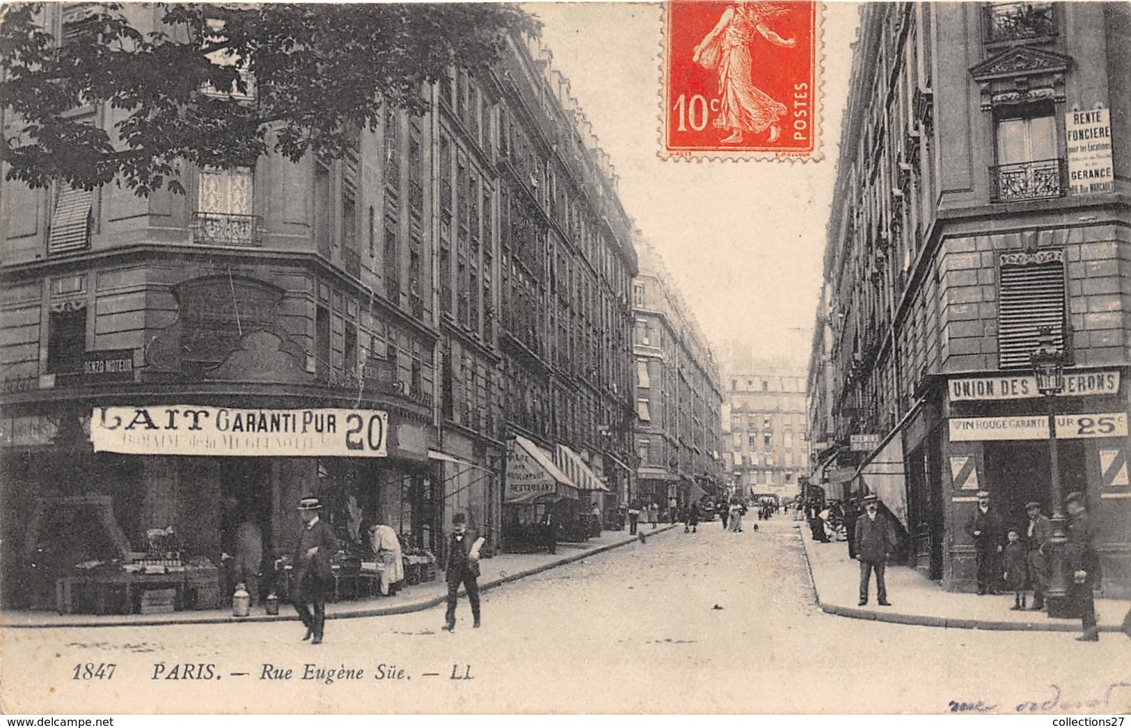 75-PARIS18- RUE EUGENE SÜE