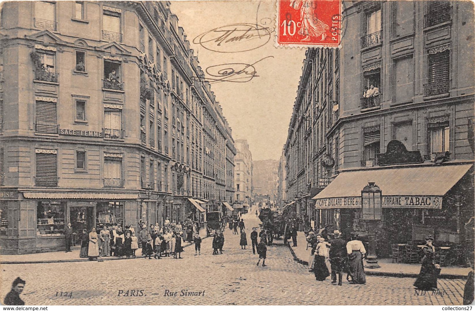 75-PARIS18- RUE SIMART