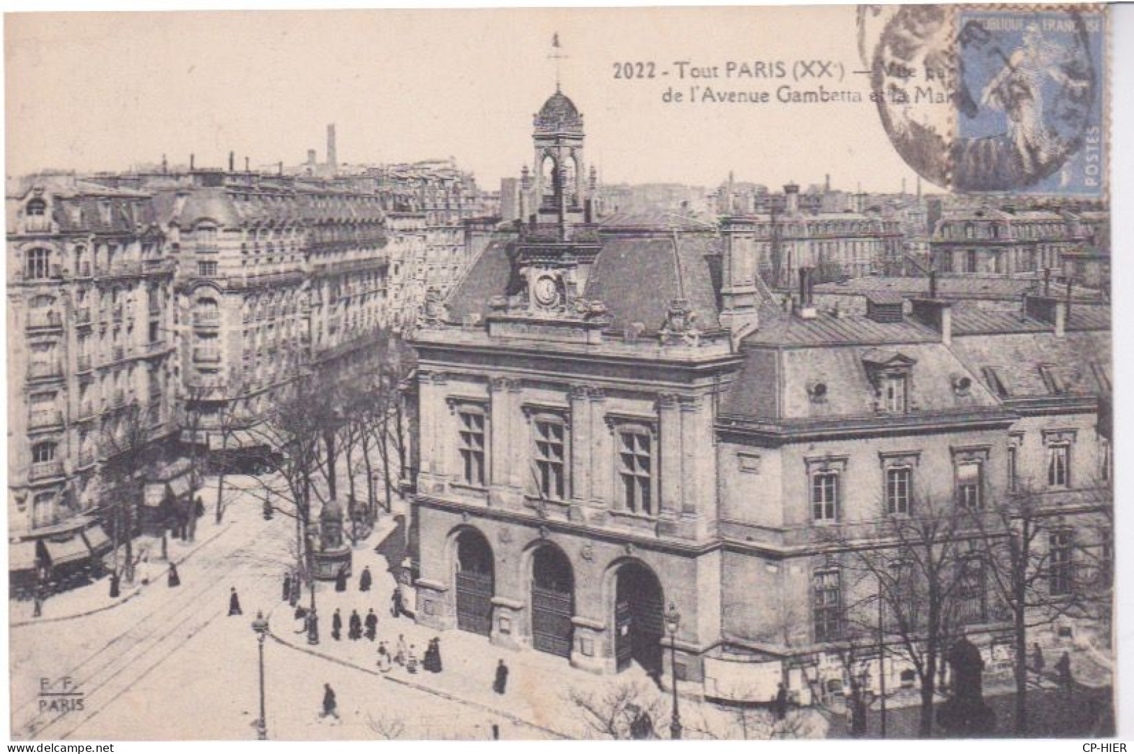 75 - TOUT PARIS 20  ARRONDISSEMENT - AVENUE GAMBETTA