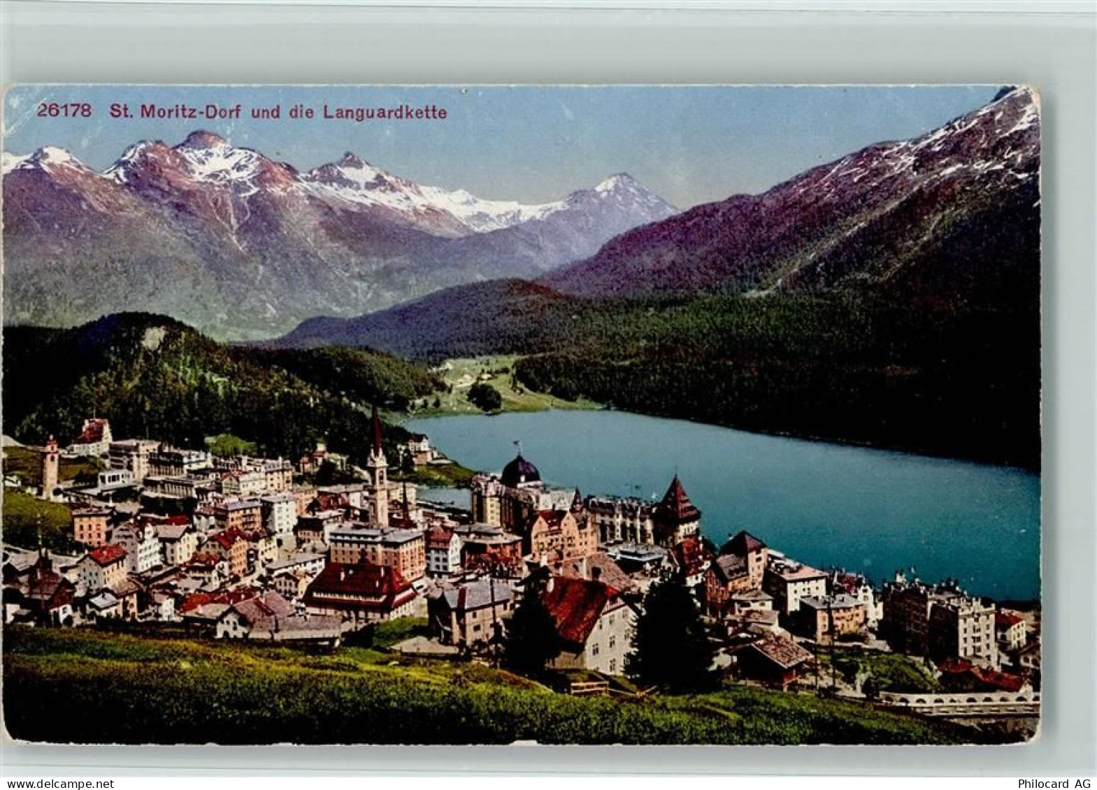 7500 St. Moritz - St. Moritz-Dorf und die Languardkette - 10162039