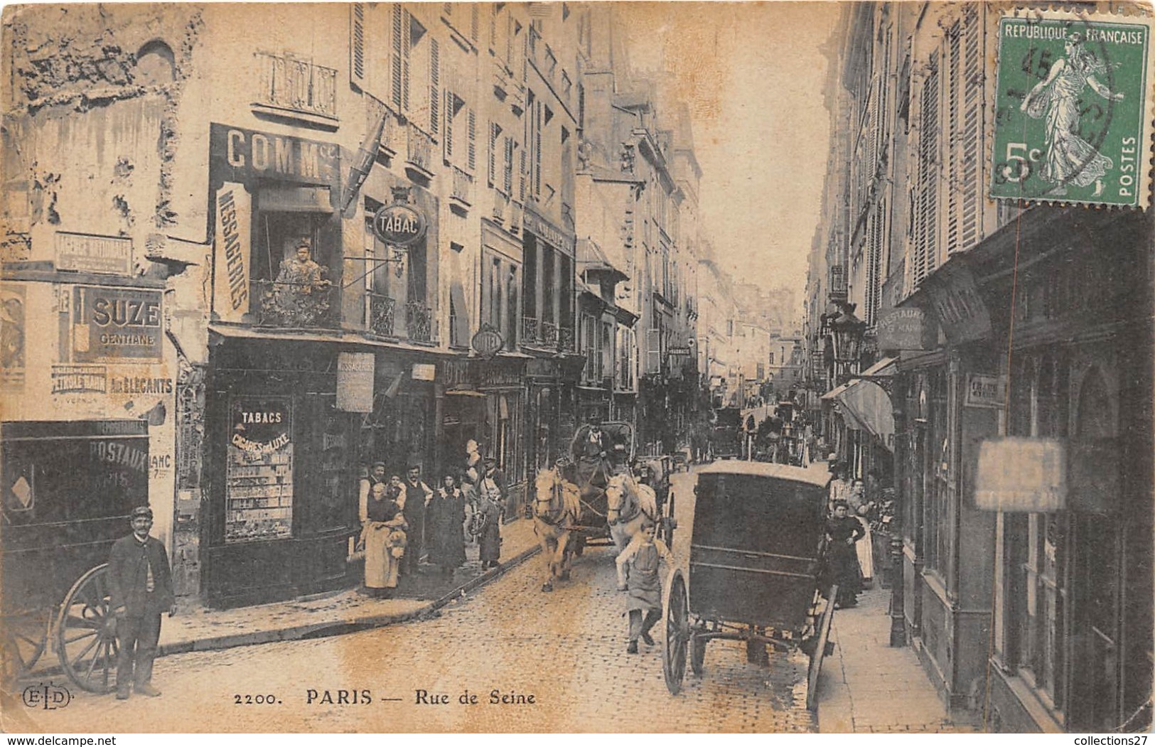 75006-PARIS- RUE DE SEINE