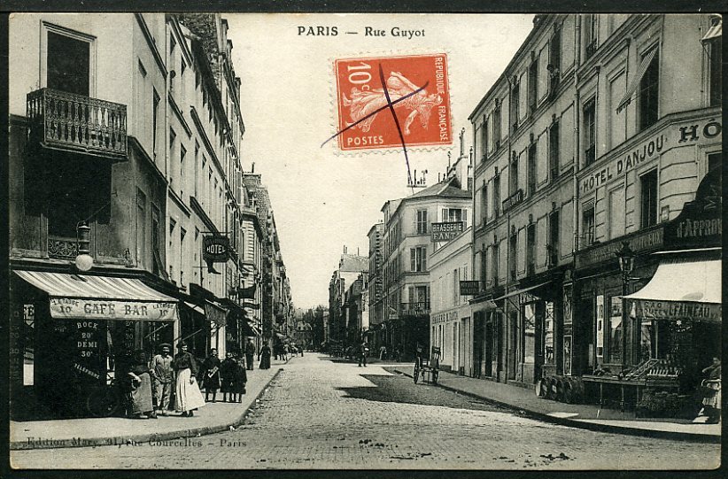 75008 - Rue Guyot (ancienne rue de Miromesnil)