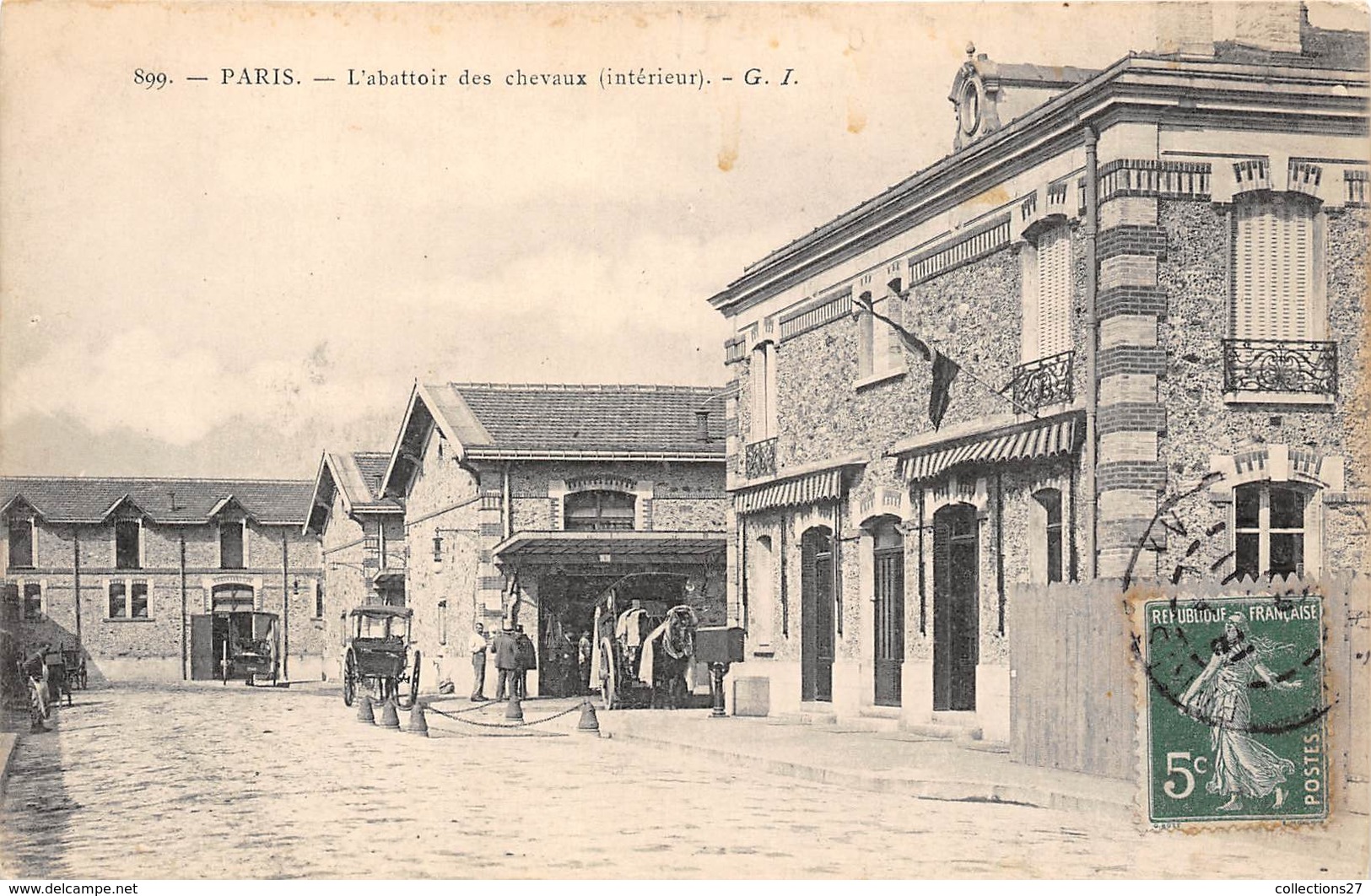 75015-PARIS-L'ABATTOIR DES CHEVAUX ( INTERIEUR )