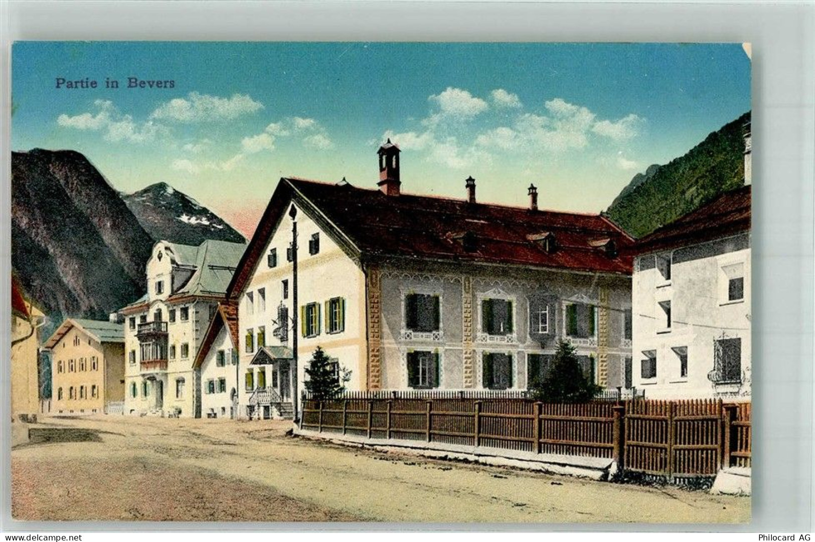 7502 Bever Foto AK Feldpost WK Geb.Inf.Bat. 76 I. Kompagnie - 14001152