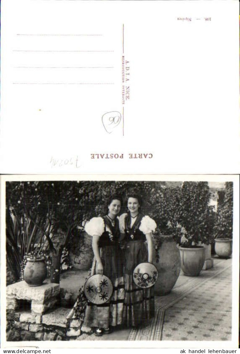 750214 Cote D`Azur French Riviera Nice Nizza Costumes Trachten