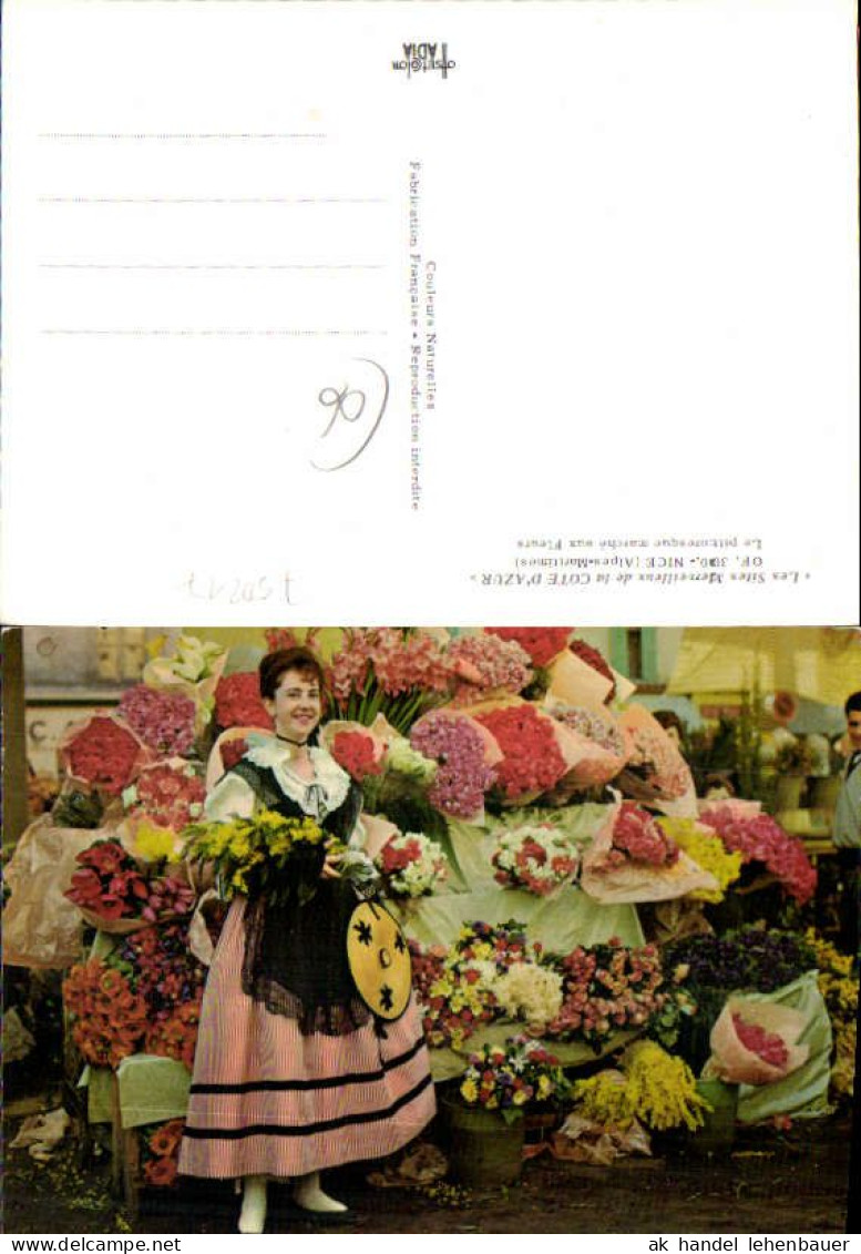 750217 Cote D`Azur French Riviera Nice Nizza Costumes Trachten