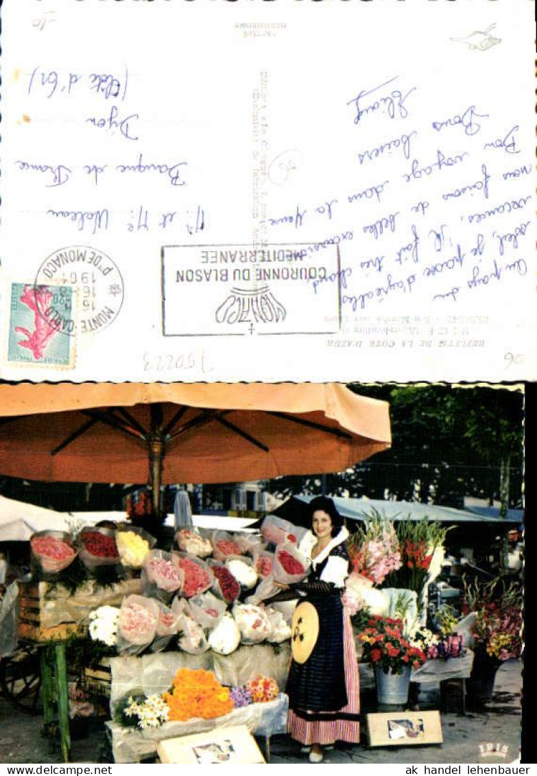 750223 Cote D`Azur French Riviera Nice Nizza Costumes Trachten