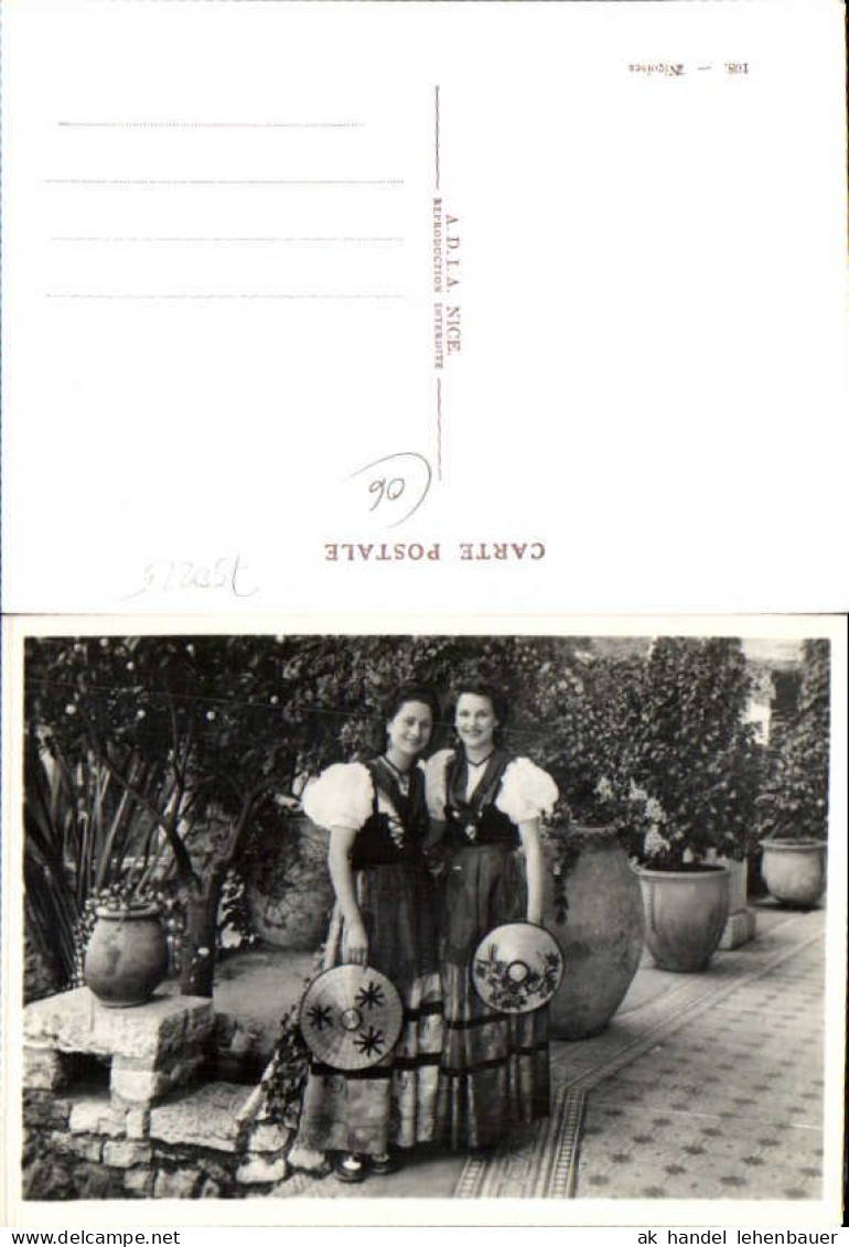 750225 Cote D`Azur French Riviera Nice Nizza Costumes Trachten
