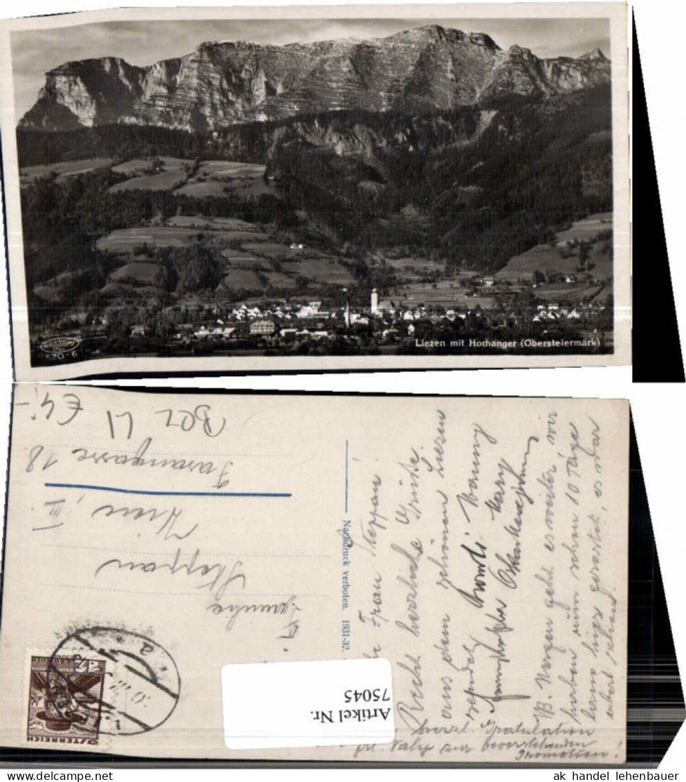 75045,Liezen m. Hochanger pub Frank 520-6