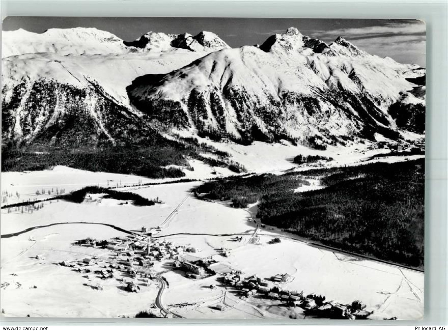7505 Celerina/Schlarigna - Fliegeraufnahme Winter - 10396681