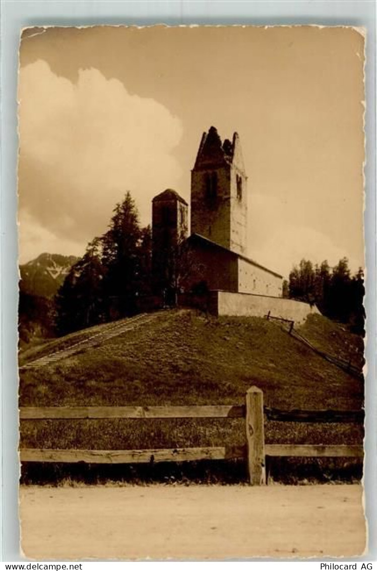 7505 Celerina/Schlarigna Foto AK St. Gian Kirche - 39698165