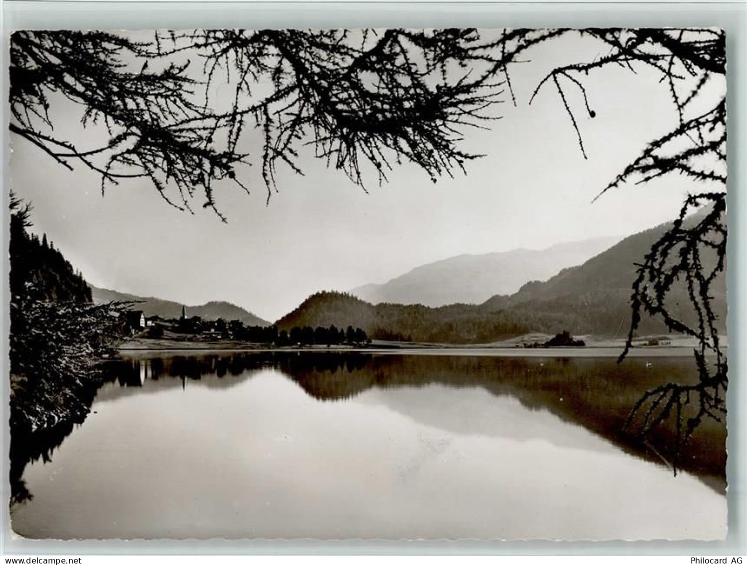 7513 Silvaplana - Blick über den Silvaplanersee auf Silvaplana - 10156160