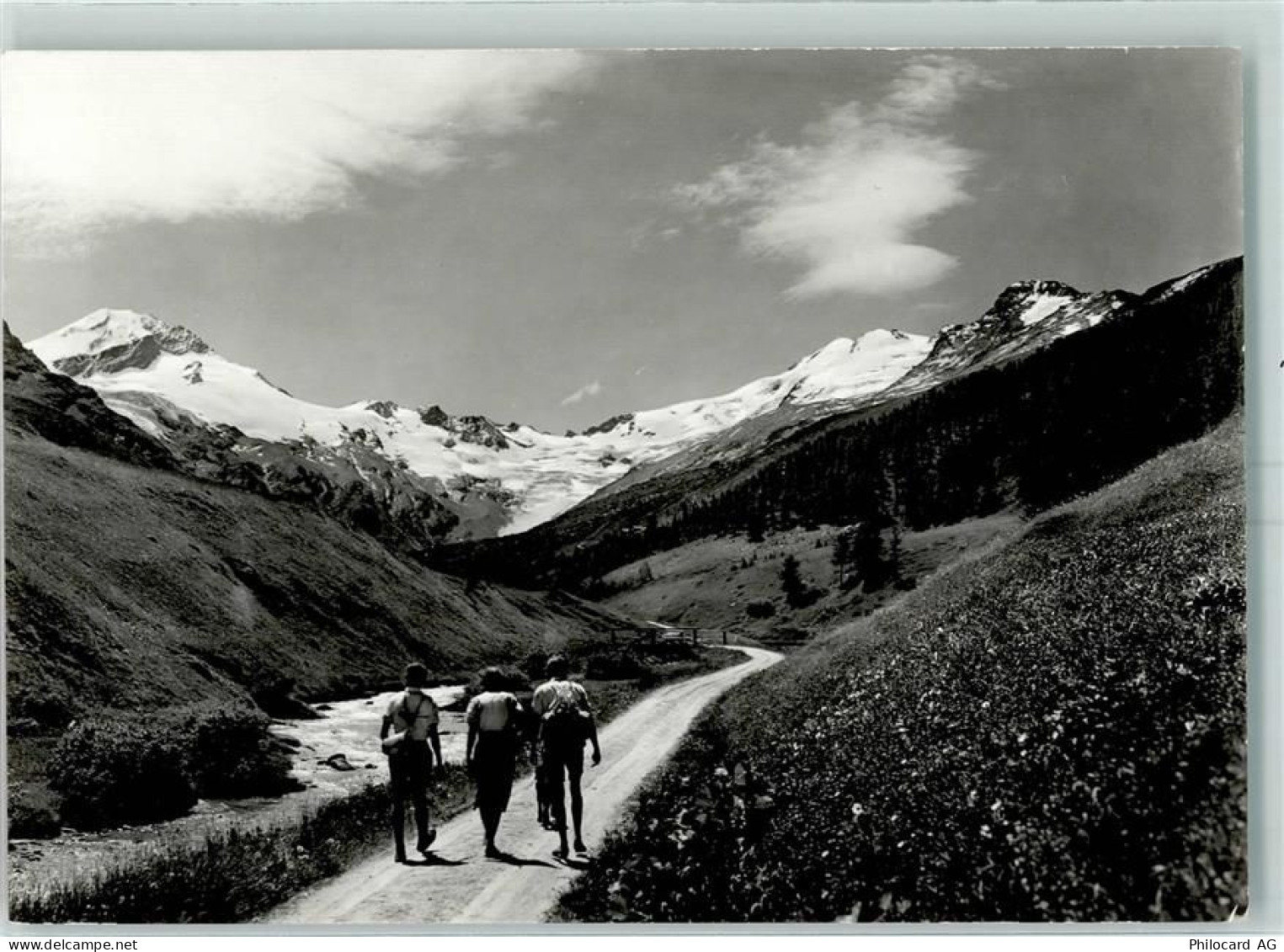 7515 Sils/Segl Baselgia - Wanderweg im Fextal - 10391265