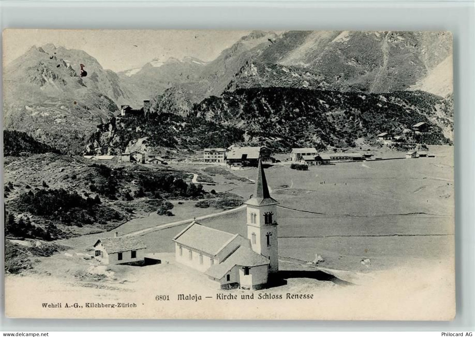 7516 Maloja - Kirche Schloß Renesse - 10064151