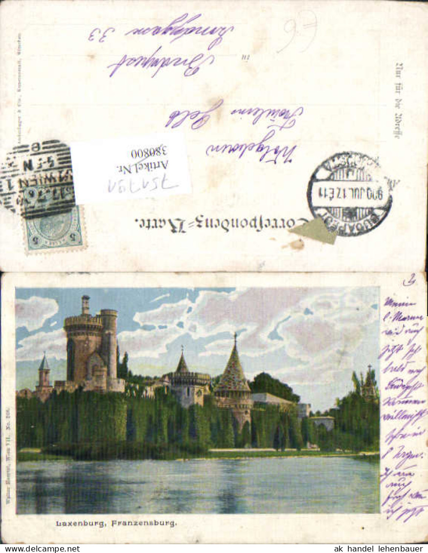 751791 Laxenburg Franzensburg 1899