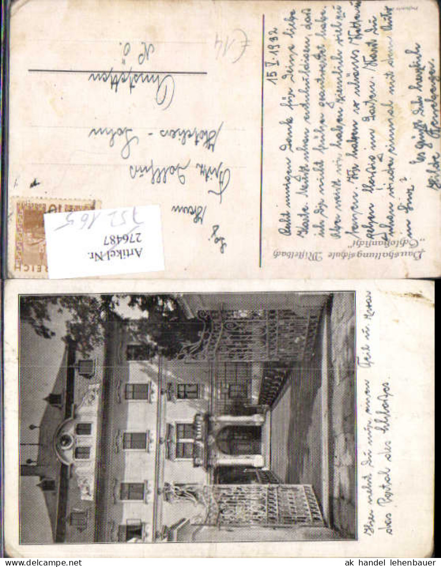 752165 Mistelbach Schloss Portal Haushaltungsschule