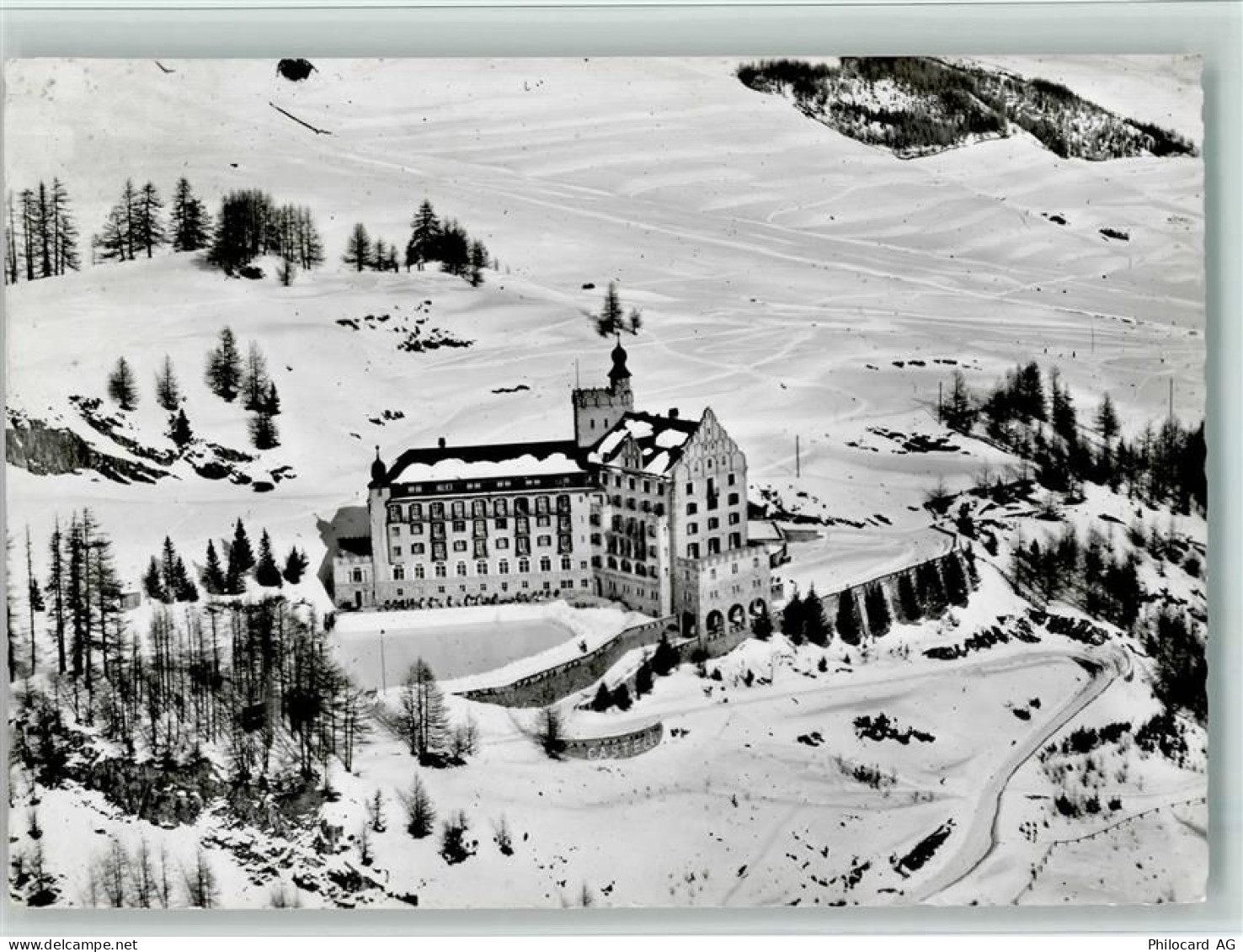 7524 Zuoz - Sporthotel Castell Zuoz Winteraufnahme - 10156079