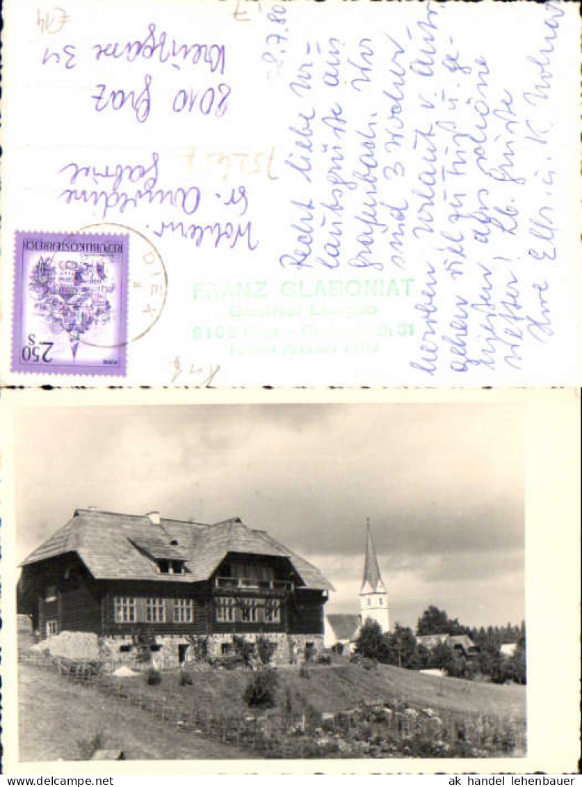 752457 Foto-AK Diex Grafenbach Gasthaus Leitgeb Völkermarkt