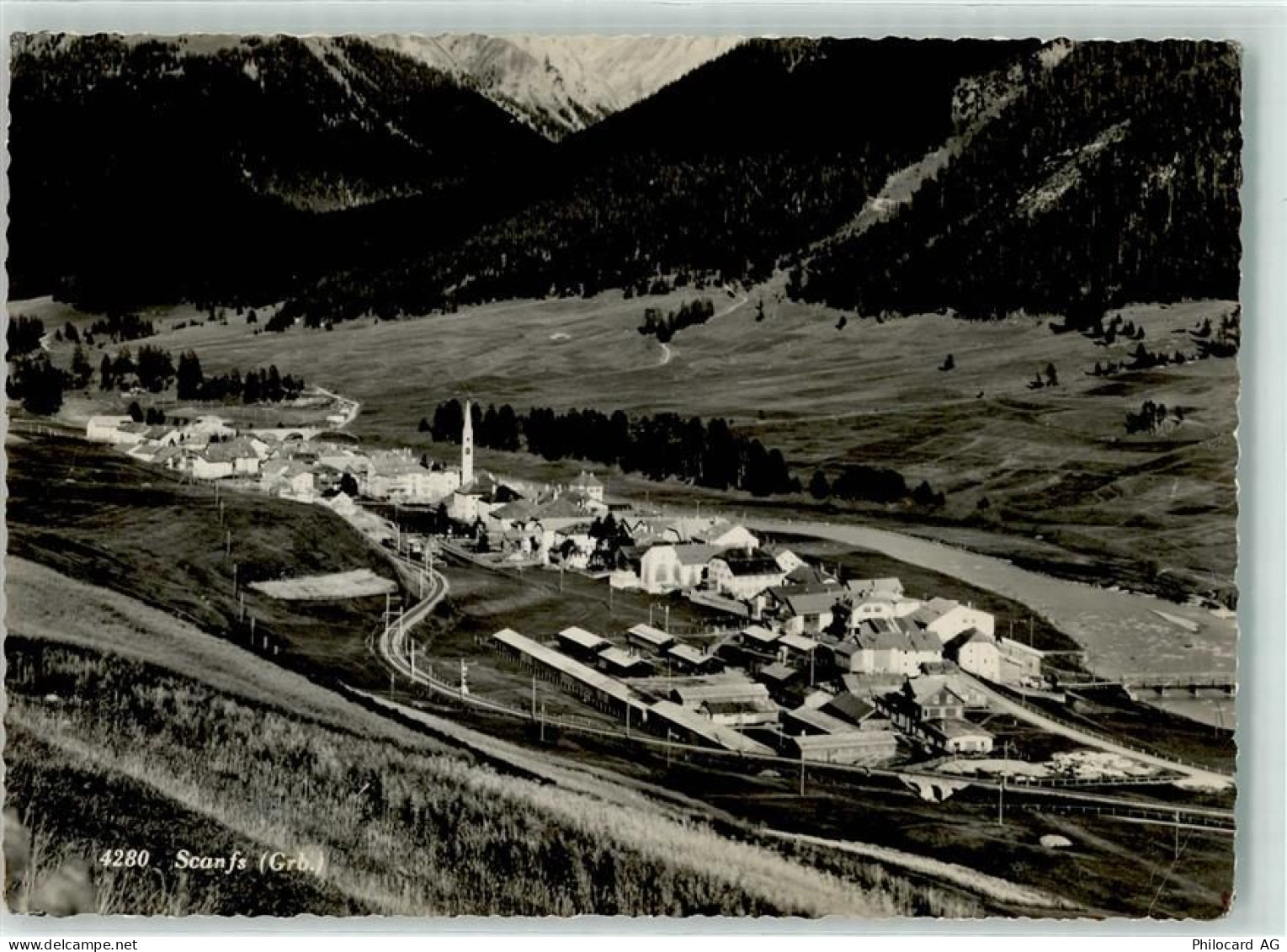 7525 S-chanf - Bahnlinie - 10593223