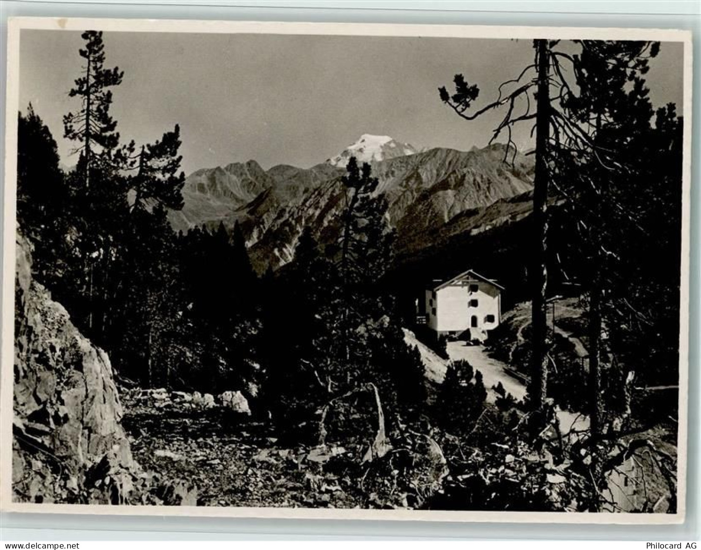 7532 Tschierv - Berggasthaus Süsom Givé Ofenpasshöhe Ausblick von einem ... - 12114070