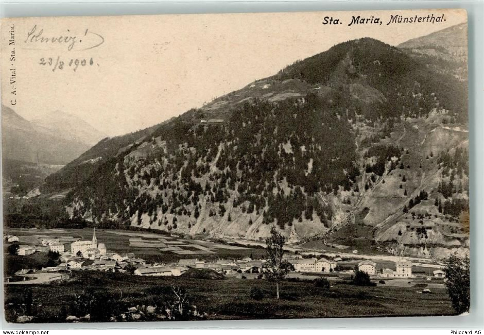7536 Sta. Maria Val Müstair 1906 - Münsterthal - 10593517