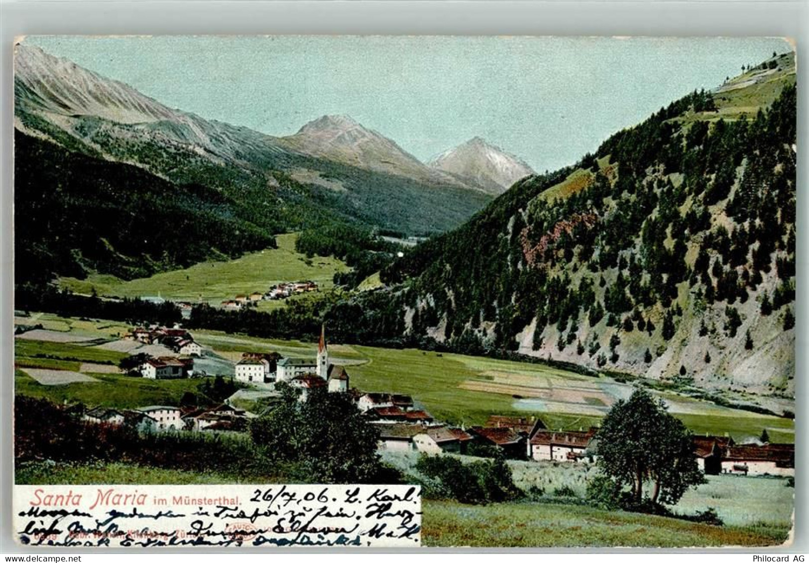 7536 Sta. Maria Val Müstair Foto AK - 38069681