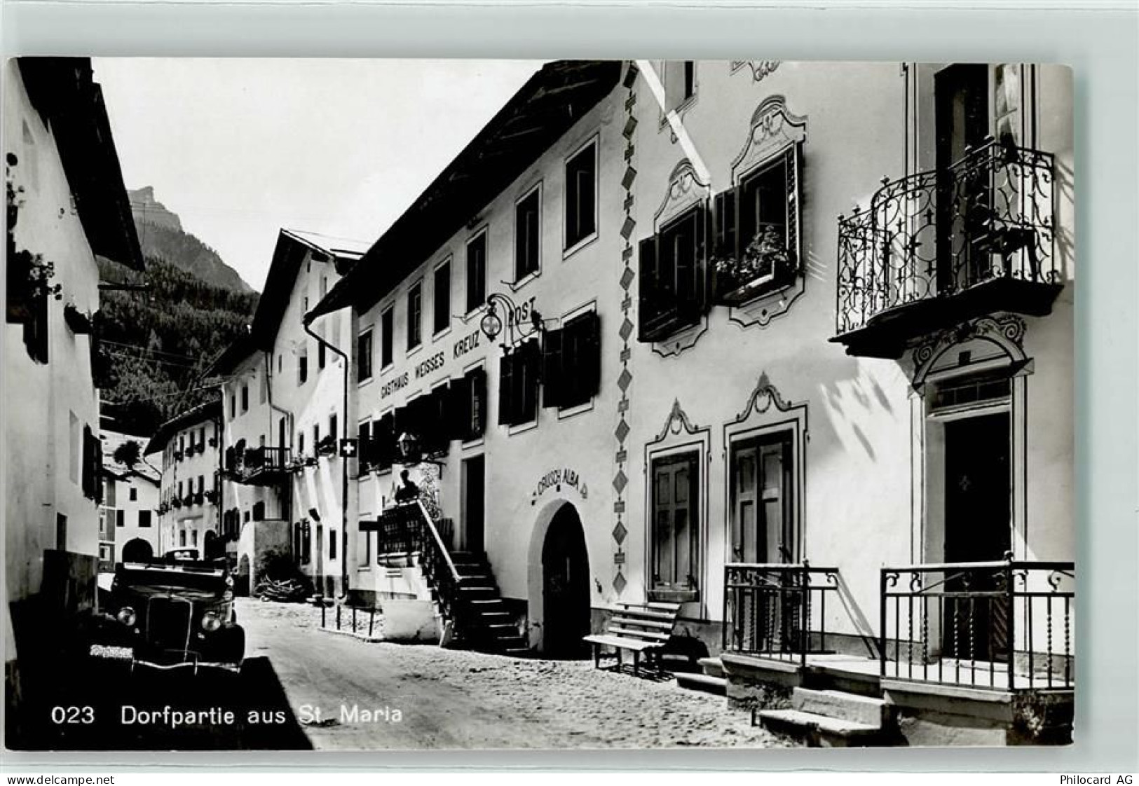 7536 Sta. Maria Val Müstair - Gasthaus Weisses Kreuz - 10624023