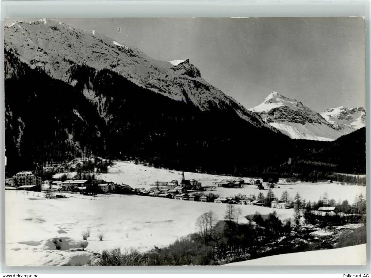 7536 Sta. Maria Val Müstair - Gesamtansicht Winteraufnahme - 10156056