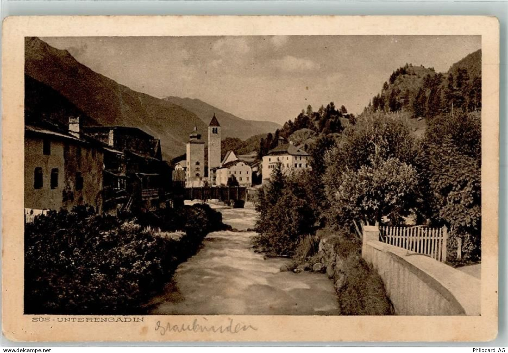 7542 Susch - Feldpost Füs. Kp. III - 39698635