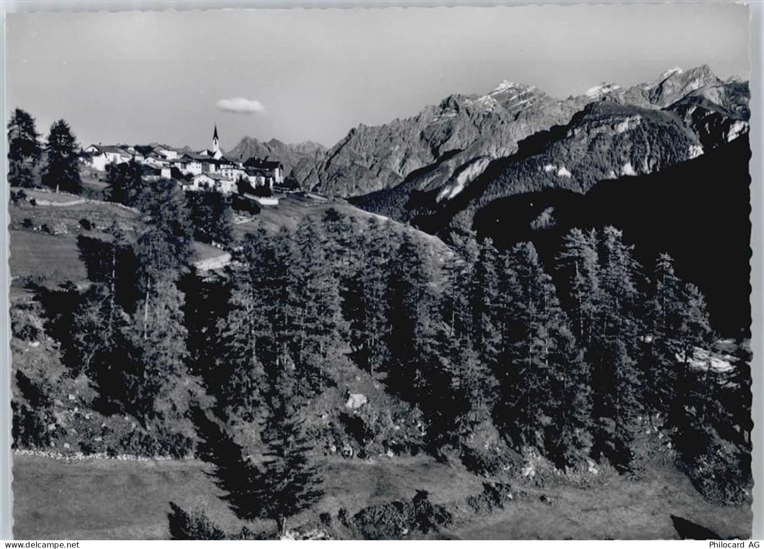 7545 Guarda Guarda Staziun - Guarda im Unter-Engadin mit Piz Pisoc - 50602559