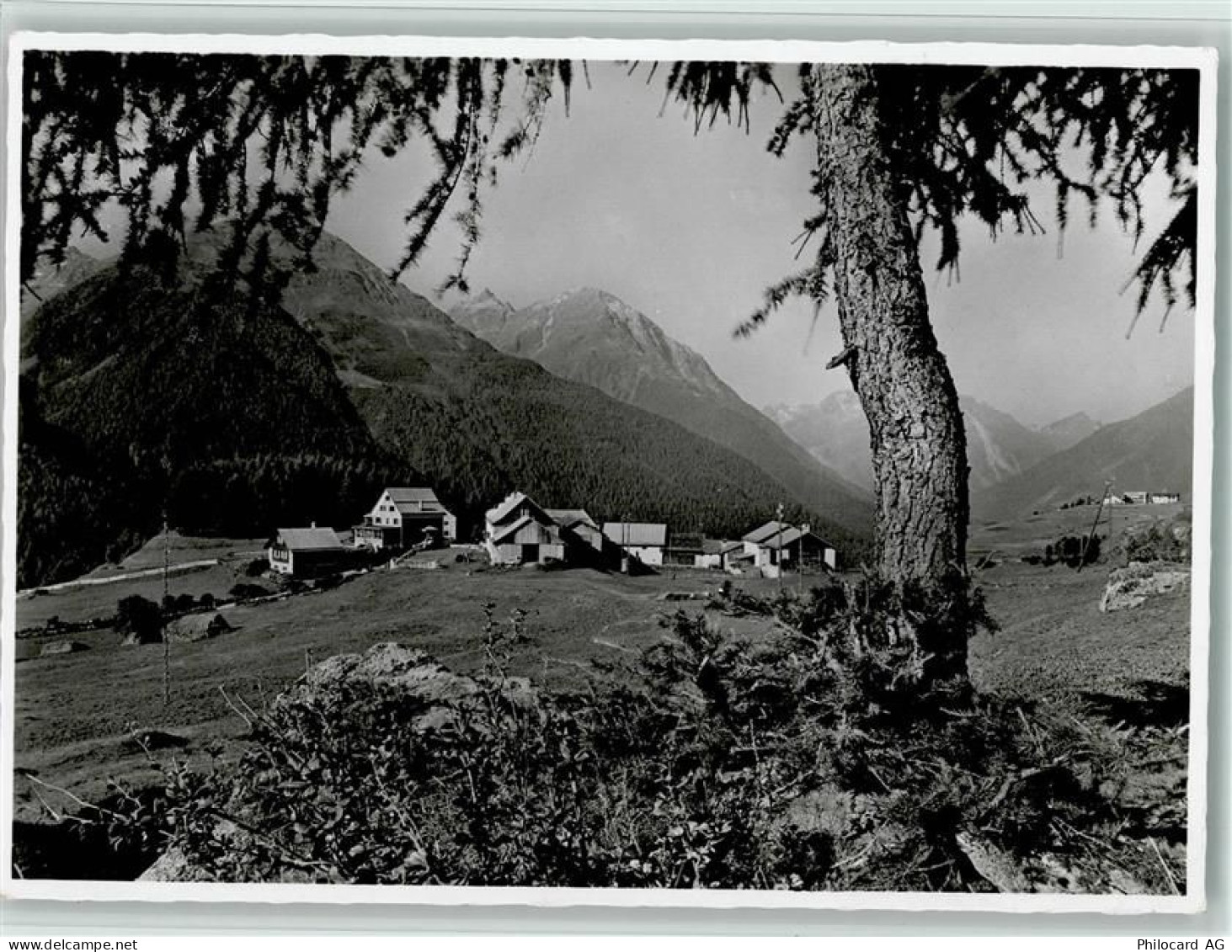 7545 Guarda - Pension Craista Bos-cha-Guarda gegen Guarda und Flüelapass... - 10197995