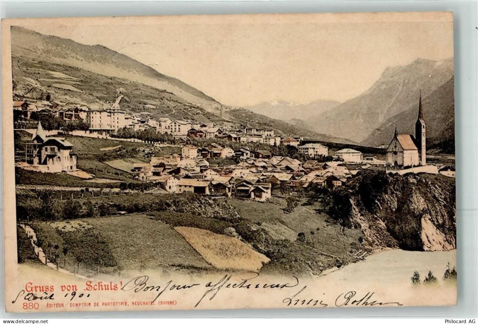 7550 Scuol Schuls 1901 - 10643737