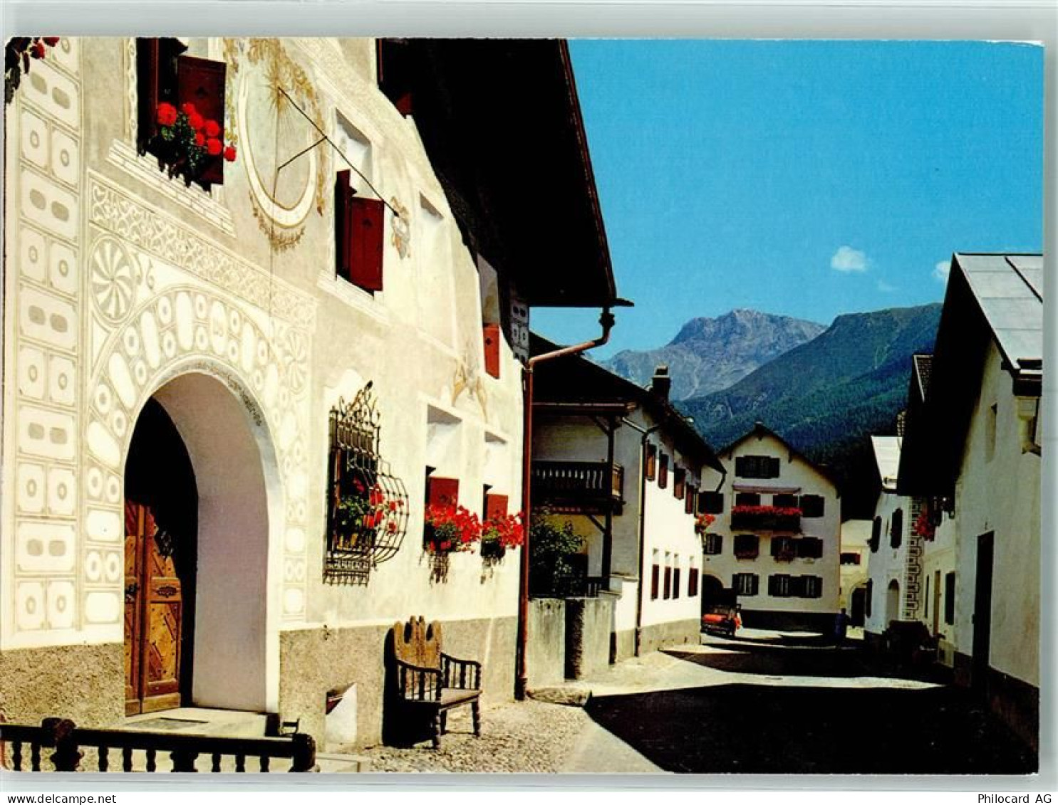 7550 Scuol Schuls - Bad Scuol-Tarasp-Vulpera Das alpine Heilbad Dorfgass... - 10390182